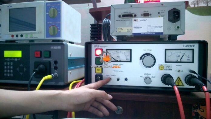 Hướng dẫn thử nghiệm cao áp 5kV |Tư vấn và cung cấp Hipot Tester_INO Việt Nam