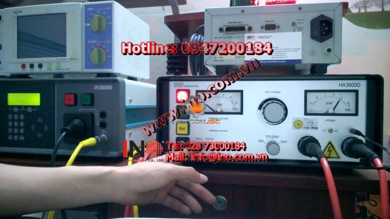 Hướng dẫn thử nghiệm cao áp 5kV |Tư vấn và cung cấp Hipot Tester_INO Việt Nam