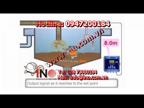 Đo mức bùn dùng WESS ENV100 với công nghệ siêu âm_ INO Việt Nam