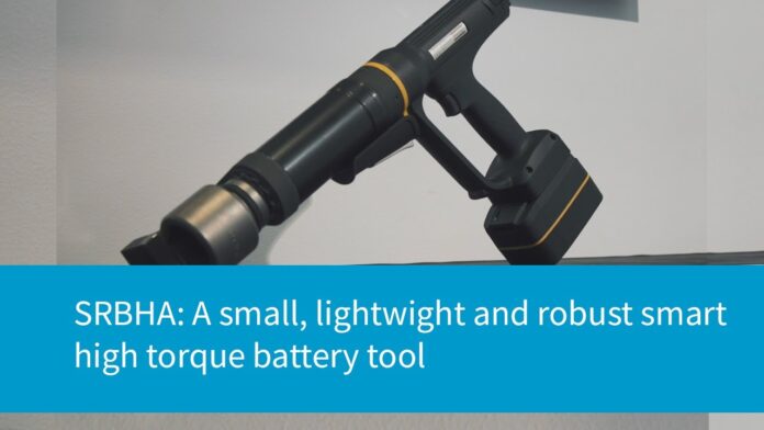 SRBHA: A Small, lightweight and robust smart battery tool | Atlas Copco Bolting Solutions