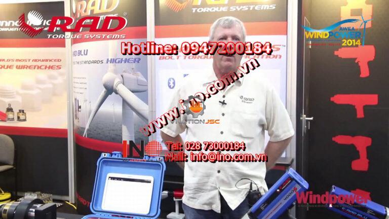 RAD Smart Socket™ & E-RAD Blu Demo AWEA Windpower 2014 || RAD Torque Systems