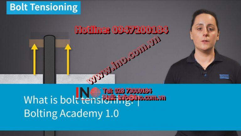 What is bolt tensioning? | Bolting Academy 1.0