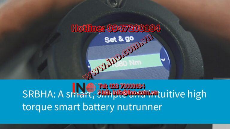 SRBHA: Smart, Simple and Intuitive High Torque Battery Nutrunner | Atlas Copco Bolting Solutions