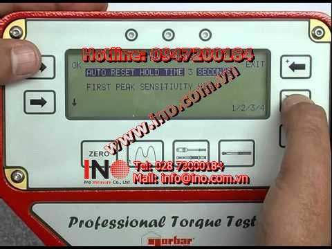 Norbar Torque Tools – Pro Test How To