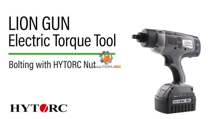 12. Bolting with the HYTORC Nut and the Lion Gun Electric Torque Tool
