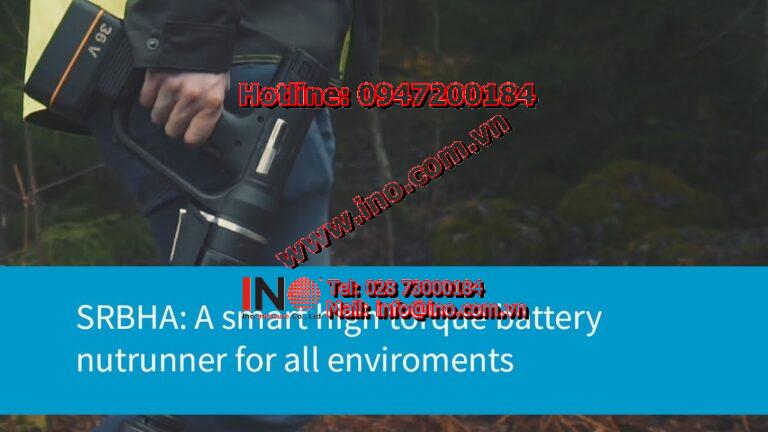 SRBHA: A Smart High Torque Battery Nutrunner for all environments | Atlas Copco Bolting Solutions