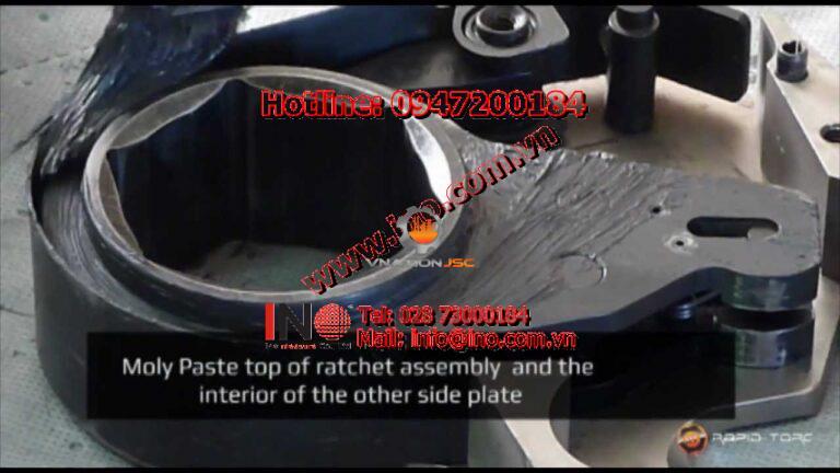 Hydraulic Torque Wrench Ratchet Link Maintenance and Repair