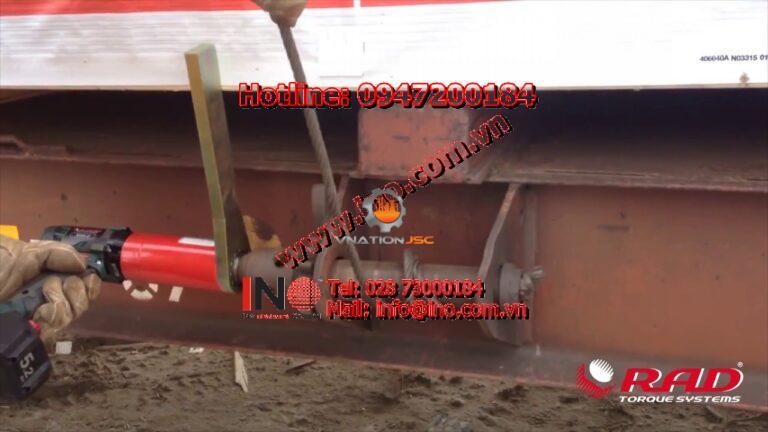 B-RAD Battery Series: Railcar Cable Tensioning Application