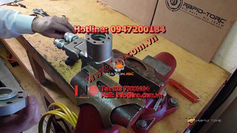 Hydraulic Torque Wrench Maintenance. Rapid-Torc RTX Low Profile Wrench