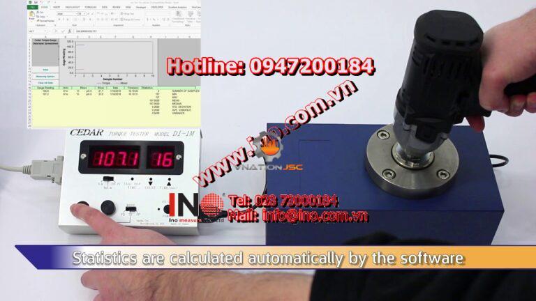 DI-1M Impact & Continuous Drive Digital Torque Tester