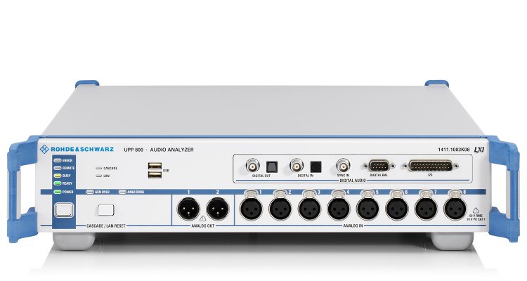 Rohde-schwarz- Audio Analyzer (Model:R&S®UPP)