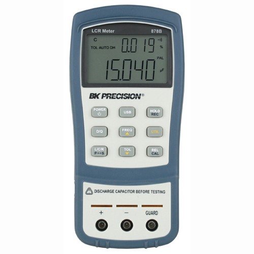 Metrix Electronics- 40000 Count Dual Display Handheld LCR Meter with ESR (Model: BK879B)